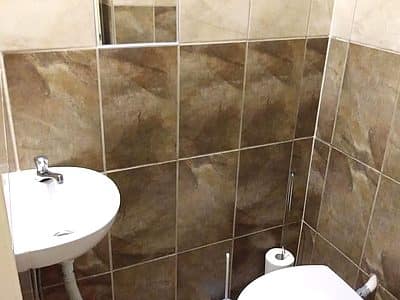 WC (régebbi fotó) – Fonyód apartman 1