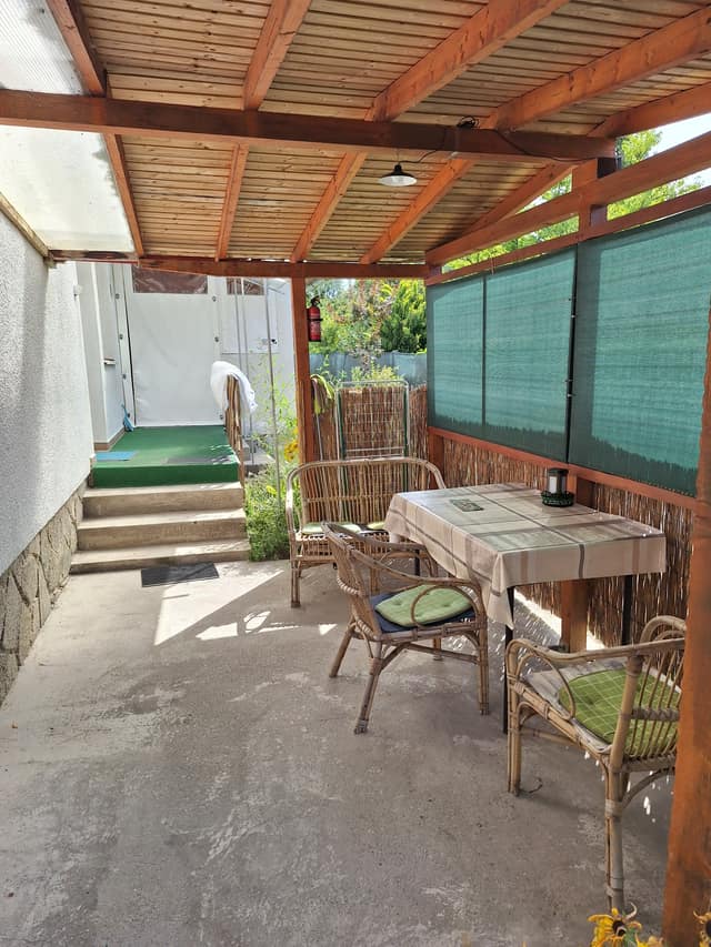 Terasz belülről – Fonyód apartman 2